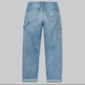 Carhartt wip light stone wash pierce jeans